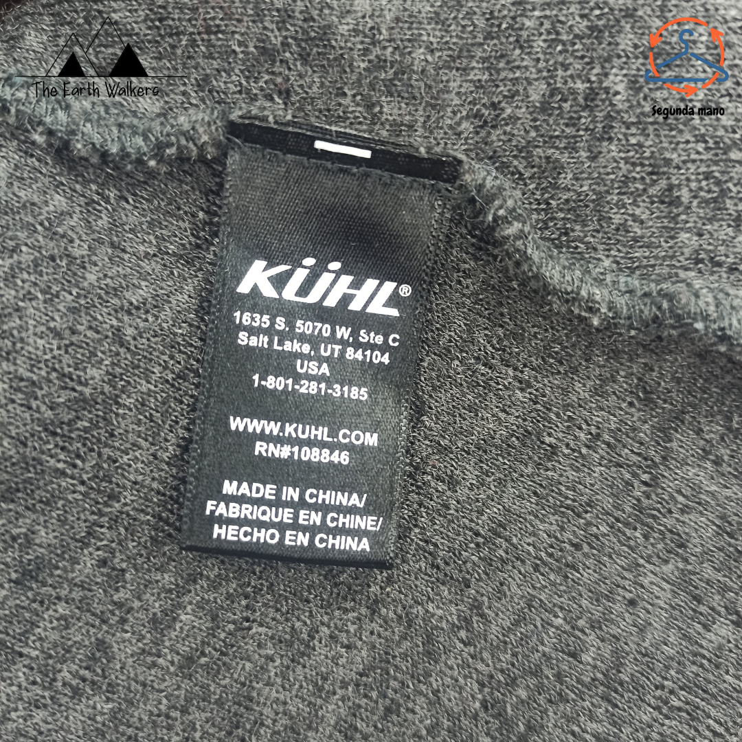 Suéter ligero Kuhl de lana merino - talla XL