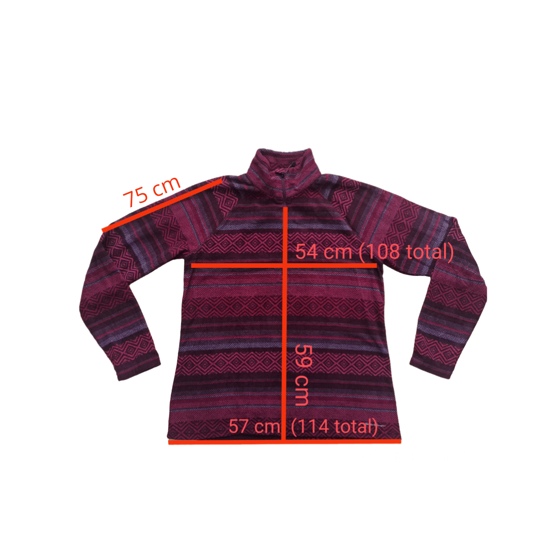 Eddie Bauer - Forro polar con cremallera 1/4 - Talla L