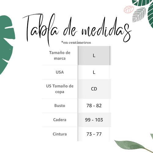Traje de baño marca Suvimuga - Talla L - Nuevo
