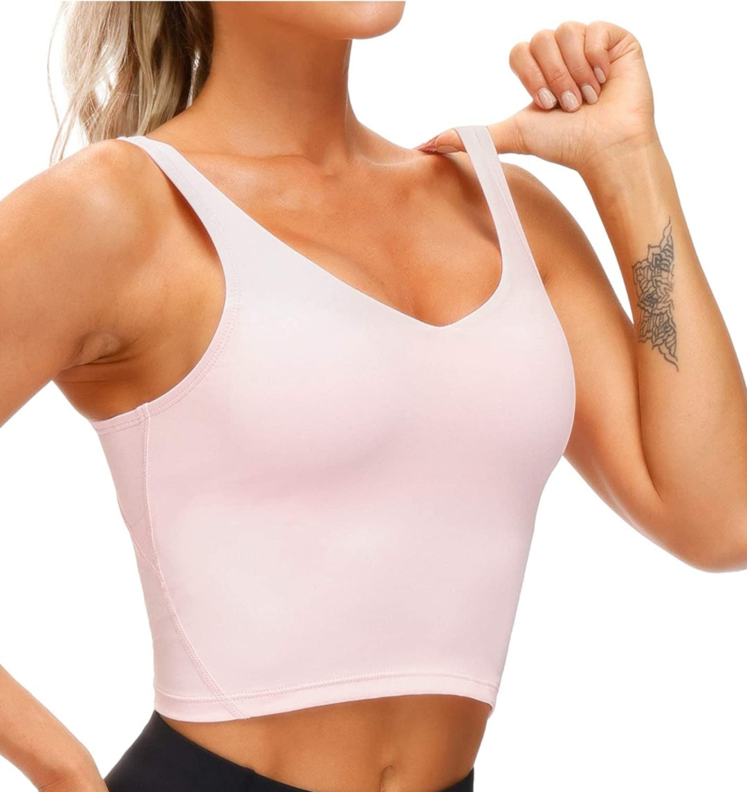 Blusa deportiva de tirantes Longline - Talla M - Nuevo