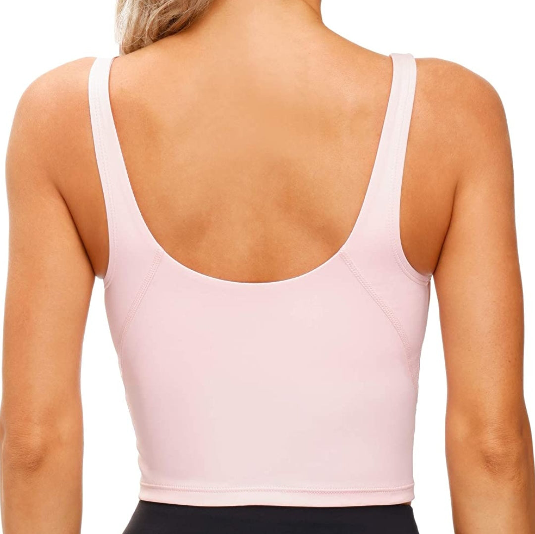 Blusa deportiva de tirantes Longline - Talla M - Nuevo