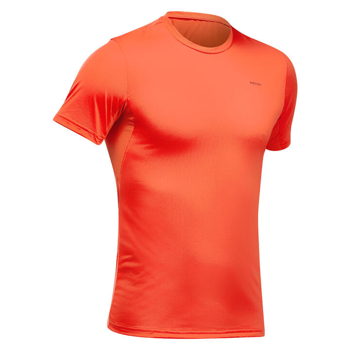 Camiseta de montaña y trekking manga corta Hombre Quechua MH100 -Talla L - Nueva