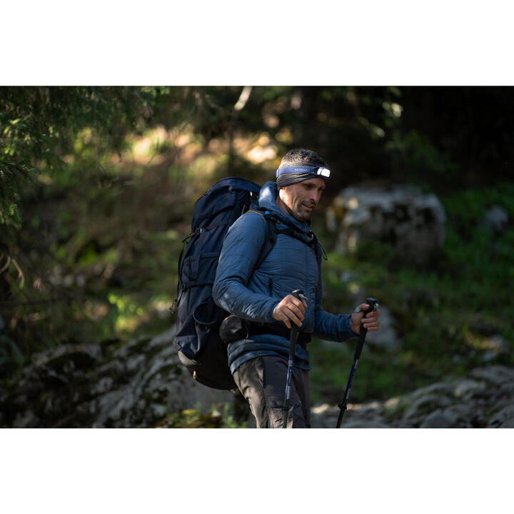 Linterna frontal recargable ForClaz de Quechua- 120 lúmenes - HL100 USB - Nuevo