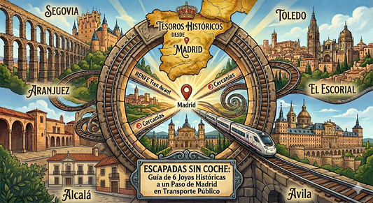 Escapadas desde Madrid: 6 Joyas Históricas a un Paso en Transporte Público