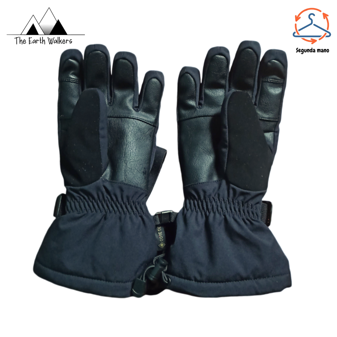 Guantes Spyder Gore-Tex Negros – Talla XS, Perfectos para Aventuras al Aire Libre